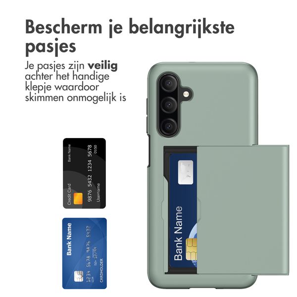 imoshion Backcover met pasjeshouder Samsung Galaxy A27 (5G) - Groen