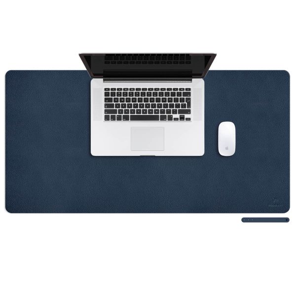 imoshion Bureau onderlegger 90 x 45 cm - Donkerblauw