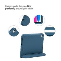 imoshion Kids-Proof Back Cover with Handle Apple iPad 11 (2025) 11 inch A16 / iPad 10 (2022) 10.9 inch - Dark Blue