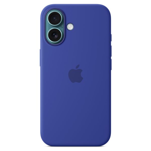 Apple Silicone Backcover MagSafe iPhone 16 - Ultramarine