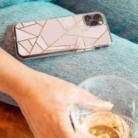 imoshion Design hoesje Samsung Galaxy A40 - Grafisch Koper / Roze