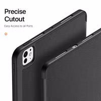 Dux Ducis Domo Bookcase Apple iPad Pro 13 (2024) M4 - Zwart