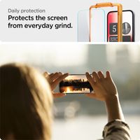 Spigen GLAStR EZ Fit Screenprotector 2 Pack + Applicator Nothing Phone (2a) / (2a) Plus