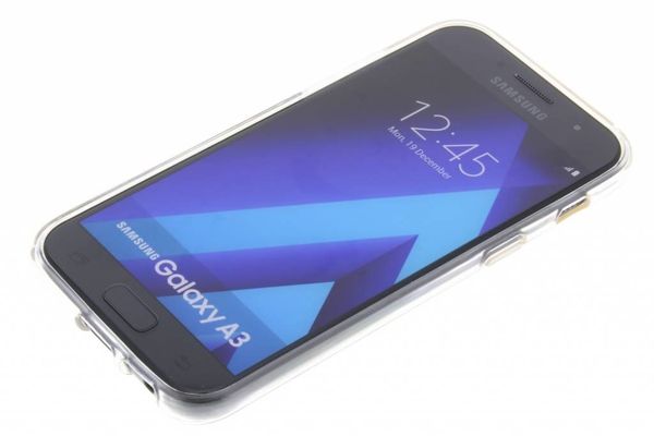 Ontwerp je eigen Samsung Galaxy A3 (2017) gel hoesje - Transparant