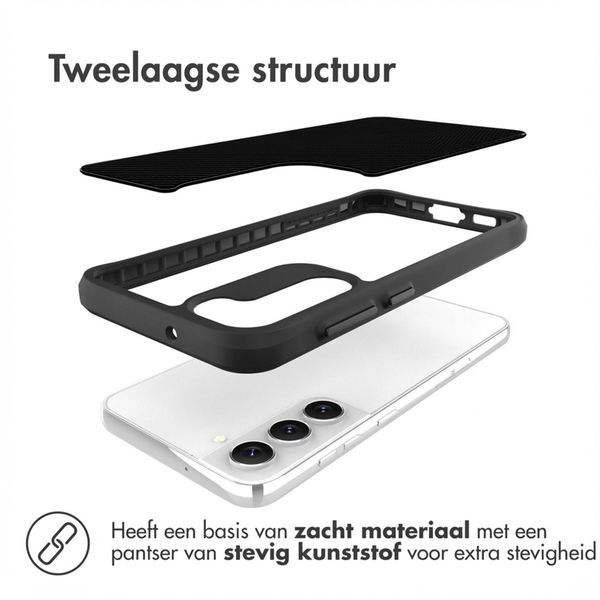 imoshion Rugged Hybrid Case Samsung Galaxy S23 Plus - Zwart