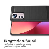 imoshion Brushed Backcover Xiaomi 12 Pro - Zwart