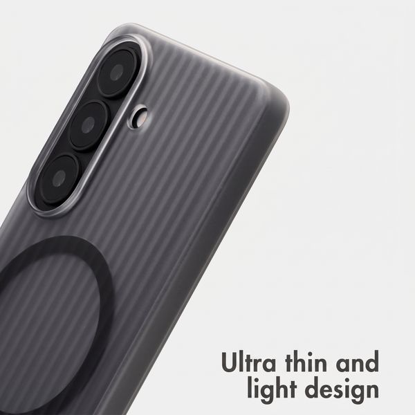 Accezz Lite Case with MagSafe | Fluted | Samsung Galaxy S26 - Grey
