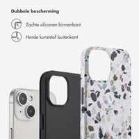 Selencia Vivid Tough Backcover iPhone 14 - Chic Terazzo