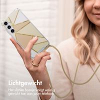 imoshion Design hoesje met koord Samsung Galaxy A55 - Beige Graphic