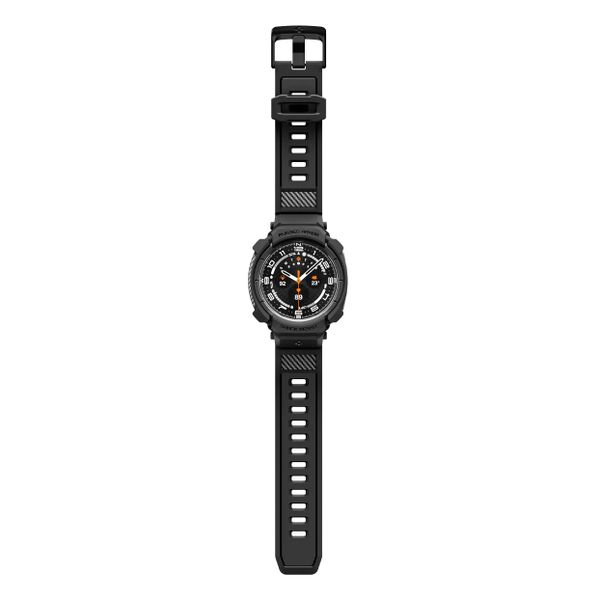 Spigen Rugged Armor™ Pro case Samsung Galaxy Watch Ultra 2 (47 mm) - Matte Black