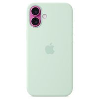 Apple Silicone Backcover MagSafe Apple iPhone 16 Plus - Aquamarine
