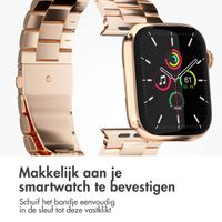 imoshion Stalen bandje Apple Watch Series 1 t/m 9 / SE (38/40/41 mm) | Series 10 (42 mm) - Rosé Goud