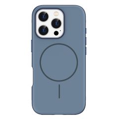 imoshion Color Backcover met Thin MagSafe Ring Apple iPhone 16 Pro - Donkerblauw