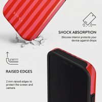 Burga Tough Back Cover with MagSafe Apple iPhone 16 Pro - Pomegranate