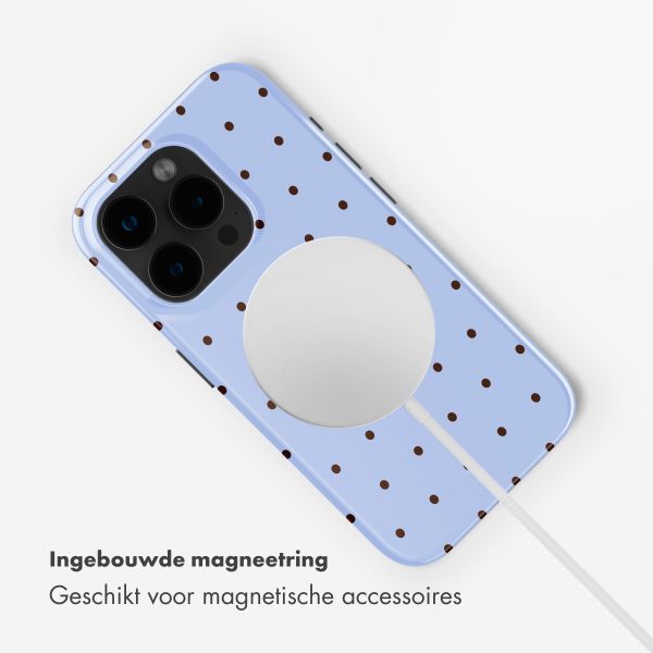 Selencia Vivid Backcover met MagSafe Apple iPhone 15 Pro - Happy Dots Digital Sky