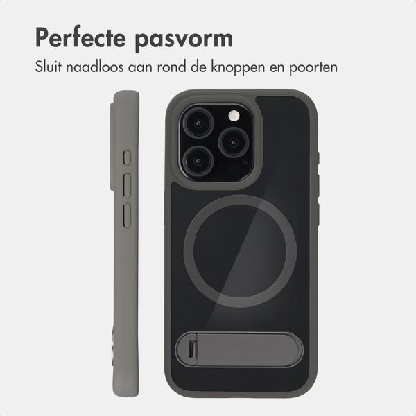 Accezz Hold Backcover met MagSafe Apple iPhone 15 Pro - Grey