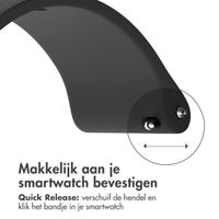 imoshion Siliconen sportbandje met gesp Samsung Galaxy Watch 7 40/44 mm - Zwart