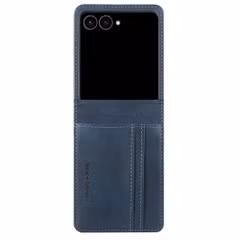 imoshion Luxe Bookcase Samsung Galaxy Z Flip 8 - Donkerblauw