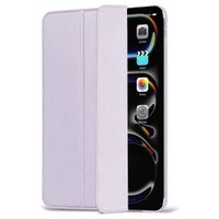 Decoded Textured Sillicon Slim Cover Apple iPad Pro 11 (2024) M4 - Lavender