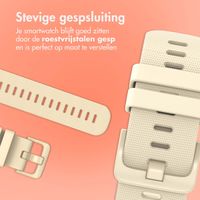 imoshion Siliconen sportbandje met gesp - Universeel 20 mm aansluiting - Beige