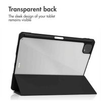 imoshion Trifold Hard Case Book Cover Apple iPad Pro 12.9 (2018/2020/2021/2022) - Black