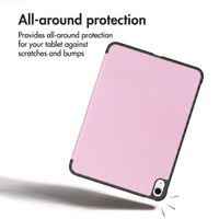 imoshion Trifold Book Case Apple iPad 11 (2025) 11 inch A16 / iPad 10 (2022) 10.9 inch - Pink