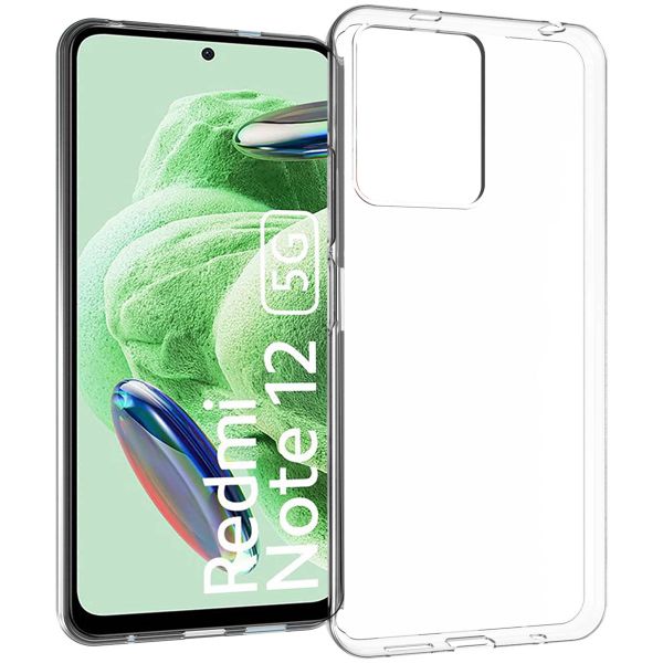 Accezz Clear Backcover Xiaomi Redmi Note 12 (4G) - Transparant