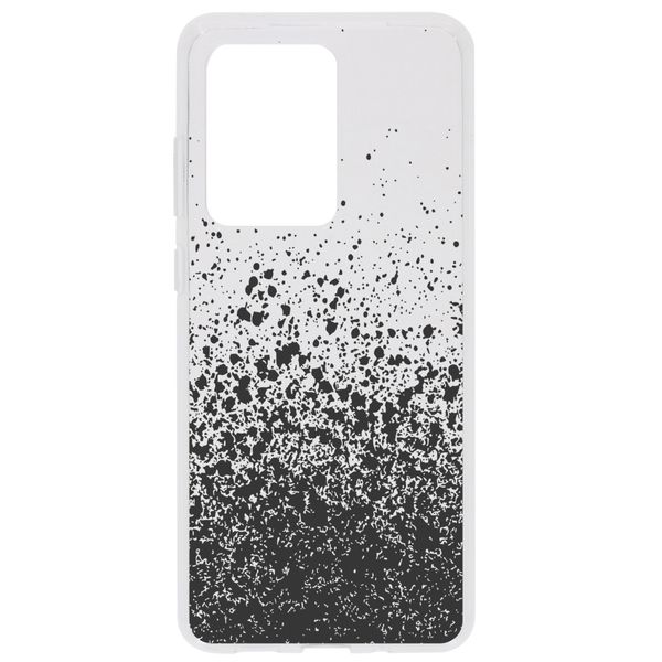 Design Backcover Samsung Galaxy S20 Ultra - Splatter Black