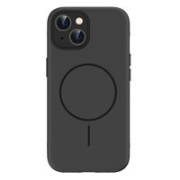 imoshion Color Backcover met Thin MagSafe Ring Apple iPhone 15 - Zwart