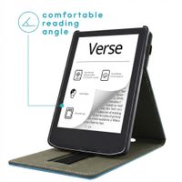 imoshion Stand Flipcase Pocketbook Verse / Verse Pro / Verse Pro Color / Vivlio Light / Light HD - Lichtblauw