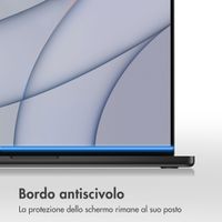 Accezz Magnetische Screenprotector Apple MacBook Air 15 inch (2023 / 2024 M3 / 2025 M4 / 2026 M5)