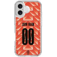 Ontwerp je eigen Nederlands Elftal Clear Backcover Apple iPhone 17 - Nederlands Elftal '88