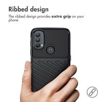 imoshion Thunder Backcover Motorola Moto E20 / E30 / E40 - Zwart