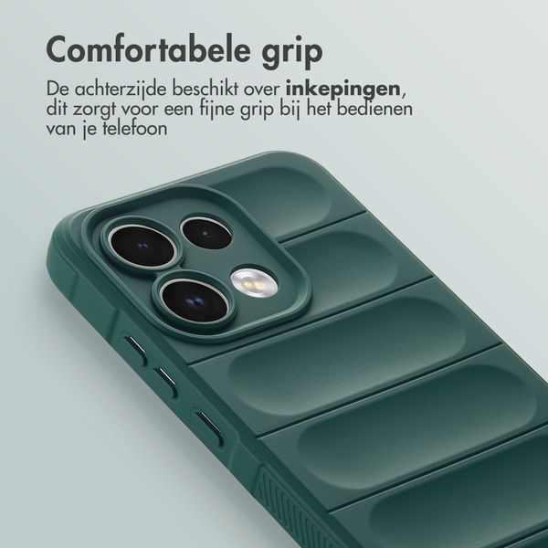 imoshion EasyGrip Backcover Oppo Reno 16 F - Donkergroen