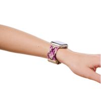 iDeal of Sweden Soft Braid Watch Band Apple Watch | 44/45/46/49 mm - Cherry Crush