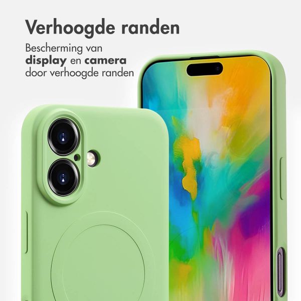 imoshion Color Backcover met MagSafe Apple iPhone 16 - Groen