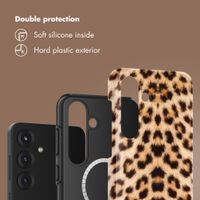 Selencia Vivid Backcover met MagSafe Samsung Galaxy S25 - Wild Leo