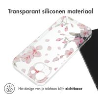 imoshion Design hoesje Apple iPhone 15 - Blossom Watercolor