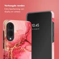 Selencia Vivid Backcover Samsung Galaxy S25 Edge - Rosy Marble