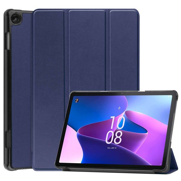 imoshion Trifold Bookcase Lenovo Tab M10 (3rd gen) - Donkerblauw