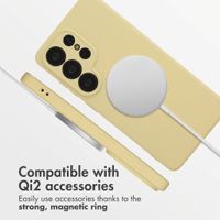 imoshion Colour Back Cover with MagSafe Samsung Galaxy S26 Ultra - Vanilla