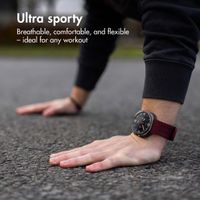 imoshion Ocean Silicone Band Samsung Galaxy Watch Ultra 2 (2026) / Ultra (2024/2025) - Wine Red