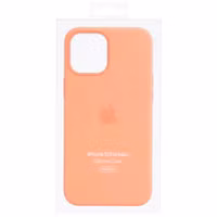 Apple Silicone Backcover MagSafe Apple iPhone 12 Pro Max - Kumquat