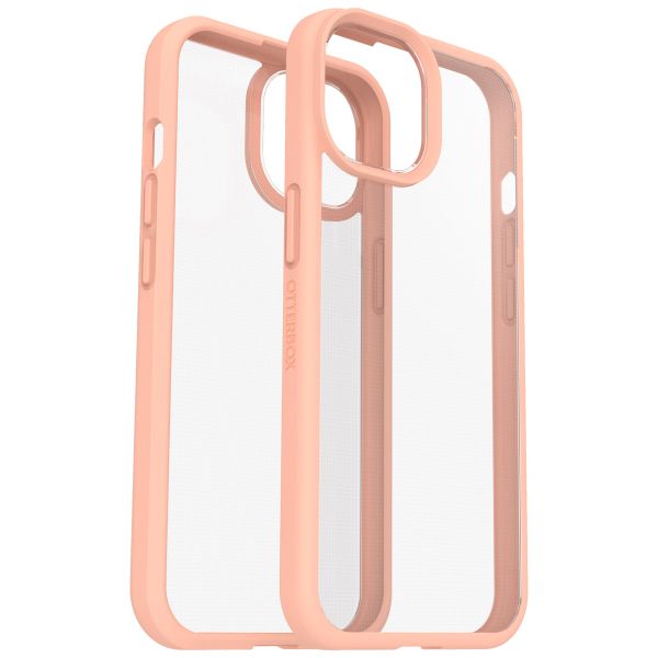 OtterBox React Backcover iPhone 15 - Transparant / Peach