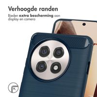 imoshion Brushed Backcover OnePlus 13R - Donkerblauw