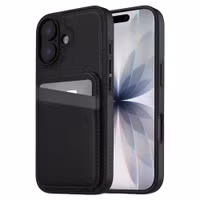imoshion Backcover met kaarthouder en stand Apple iPhone 17 - Zwart