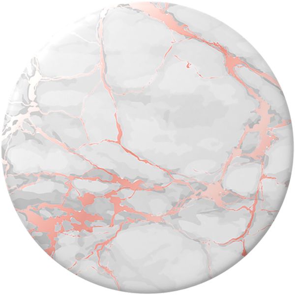 PopSockets PopGrip - Afneembaar - Rose Gold Lutz Marble