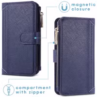 imoshion Luxe Portemonnee iPhone 12 (Pro) - Donkerblauw