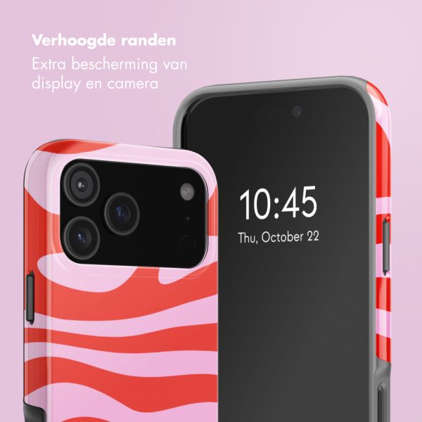 Selencia Vivid Backcover met MagSafe Apple iPhone 18 Pro / 17 Pro - Dream Swirl Pink