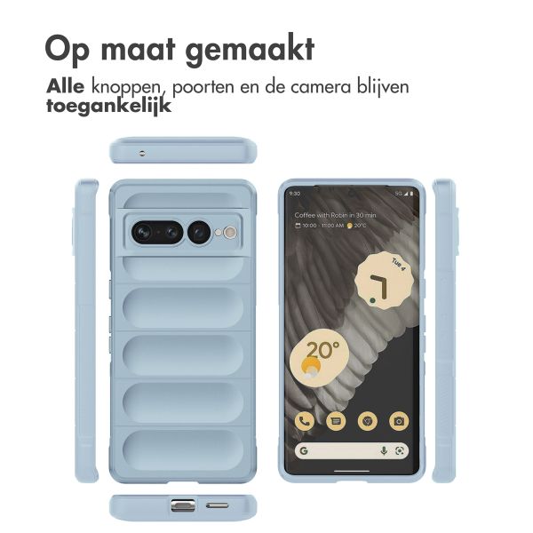 imoshion EasyGrip Backcover Google Pixel 7 Pro - Lichtblauw